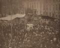 [Unveiling ceremony in Bedford Circus, Exeter, of statue of Wm. Reg. Courtenay, 11th Earl of Devon