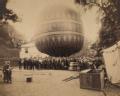 Last balloon ascent in Exeter. : Mr Arth. Burch, Mayor, Passengers: Fred. Thomas 