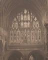The great east window of Exeter Cathedral, 1912.