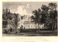 Dartington House, Devonshire. The seat of Mrs Champernoune, to whom this plate is ...