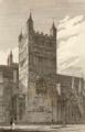 The north tower &c. of Exeter Cathedral, Devonshire