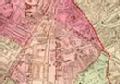 Vassal and Oval Wards, Parish Map, Kennington