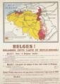 Belges! Regardez cette Carte et Réfléchissez! [Belgians! Look at This Map and Think!]  VADS Collection:  Imperial War Museum: Posters of Conflict - The Visual Culture of Public Information and Counter Information