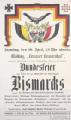 Bundesfeier - Bismarcks [Federal Bismarck Celebration]  VADS Collection:  Imperial War Museum: Posters of Conflict - The Visual Culture of Public Information and Counter Information