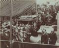 Exe Bridge Exeter.   : His Worship the Mayor, Councillor F.J. Widgery, laying the corner stone of the new strucutre, July 23rd 1904