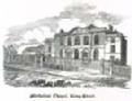Wesleyan Methodist Chapel, King Street c 1826
